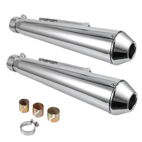 Cafe Racer Universal Motorcycle Exhaust Silencer Pipe Muffler
