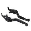 Yamaha FZ07 FZ09 MT07 MT09 XSR900 Black CNC Extendable Brake Clutch Levers