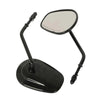 Harley Touring Sportster 883 1200 Softail Vivid Black Rear View Mirrors