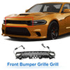 Dodge Charger 2015-2023 Plastic Black Front Upper Bumper Grille