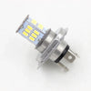 DC 6V H4 LED Motorcycle Headlight Bulb 6W 800LM 6500K White High/Low Beam