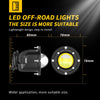 Car UTV ATV - Flush Mount Fog Lamp 3" 8D Lens LED Working Light
