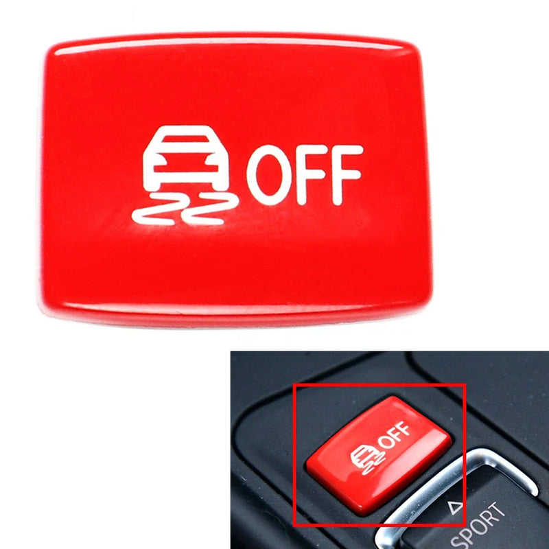 BMW 1 Series F20 F21 Red Gear ESP Anti-skid Button Cover (2012-2018)