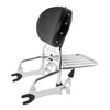 Indian Chieftain Roadmaster Chrome Sissy Bar Spools (2014-2022)