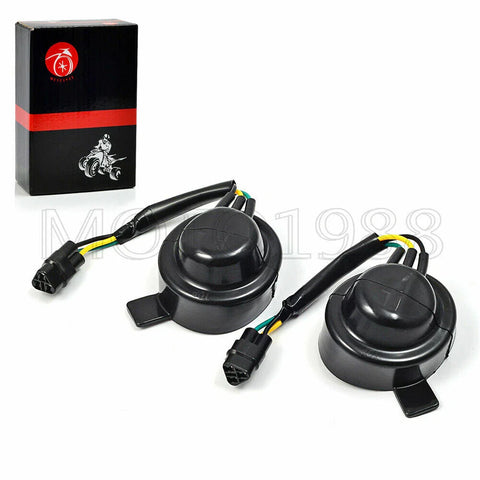 YAMAHA YFM YFZ 450,RAPTOR YFM 250 350 700 PAIR HEADLIGHT SOCKET CORDS WIRES