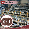 Oil Seal 35x68x10mm Brown Rotary Shaft Seal FKM Rubber 2 x