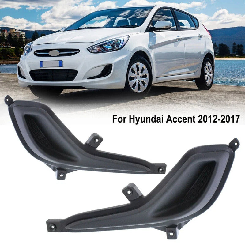 Hyundai Accent 2 x Bumper Fog Light Hole Cover LH&RH Sides