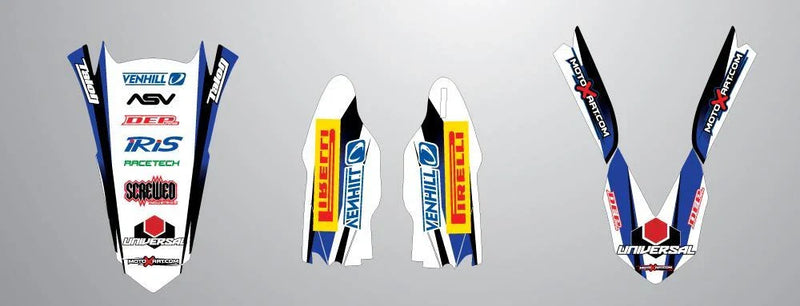 Yamaha YZF 250 Trim Sticker Kit (2014)