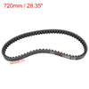 Yamaha 100 Black Rubber Motorcycle Transmission Driving Belt