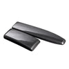 Benz C W204 E W212 2 x Carbon Fiber Center Armrest Box Panel Cover Trim