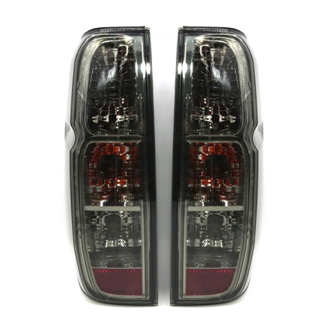 Nissan Navara D40 2005-2015 Tail Light Light  Smoke Lens x2