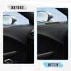 Dodge Challenger 2 x Carbon Fiber Pattern Door AC Outlet Vent Covers (2015-2019)