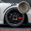 Porsche Cayenne 1 Set Wheel Lock Lug Nut 16 Teeth Anti-theft Key Socket