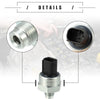BMW M3 Black Silver Tone Engine Oil Pressure Sensor Base Metal