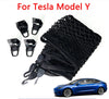 Tesla Model Y Organizer Trunk Cargo Elastic String Net Mesh Pocket