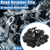 Toyota Lexus Insulation Retainer Clip Black 30 x Hood Retainer Clip