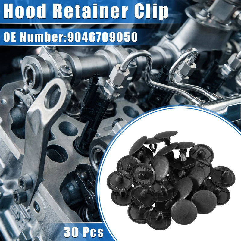 Toyota Lexus Insulation Retainer Clip Black 30 x Hood Retainer Clip