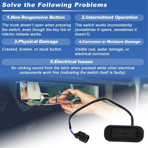 Chevrolet Equinox Tailgate Trunk Switch (2010-2017)