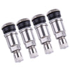 Car & Truck 4 x Bolt-in Tubeless Wheel Tyre Valves with Dust Caps