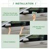 Honda Accord Rear Left Weatherstrip Window Seal (1996-1997)