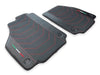 Ferrari 458 Italia (2010-2015) - Tailored Carbon Fiber Red Leather Floor Mats