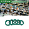Oil Seal / 25x35x8mm (5 Pcs) / Seal Ring Rotary Shaft TPU Green