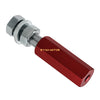 ATV UTV Dirt Bike Motorcycle 1/4in Red Quick Release Flag Pole Holder Mount