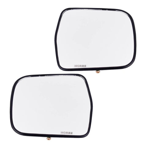 Side Door Mirror Glass Lens Pair Fits Toyota Hilux LN85 LN106 4Runner 1989-97