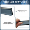 Honda CR-V (2007-2011) Side Vent Visors Black Window Deflectors 1 Set