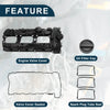 BMW 135is Black Front Engine Valve Cover with Gasket (2013)