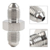 AN-3 Metric Car 3 / 8-24 UNF Stainless Steel Brake Fittings Adapter