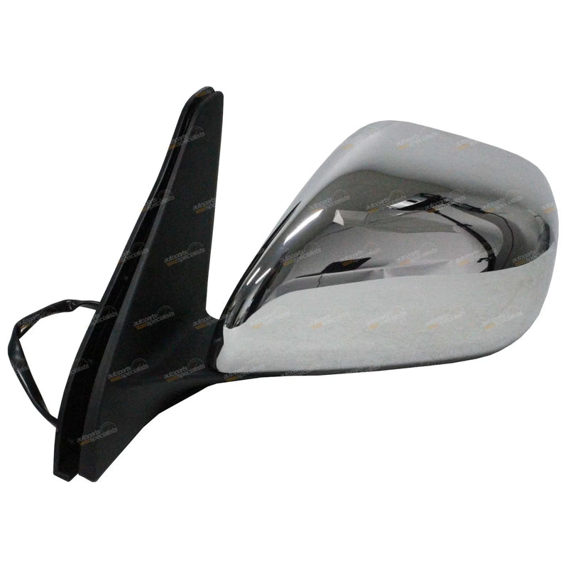 Toyota Landcruiser Prado 120 Series LH Chrome Electric Mirror (2002–2009)