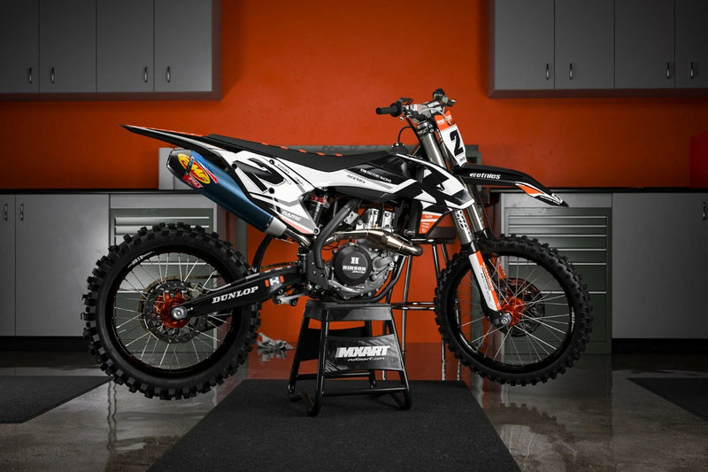 KTM SXF 250 450 Custom Decal Kit SPRINT Stickers (2011-2012)
