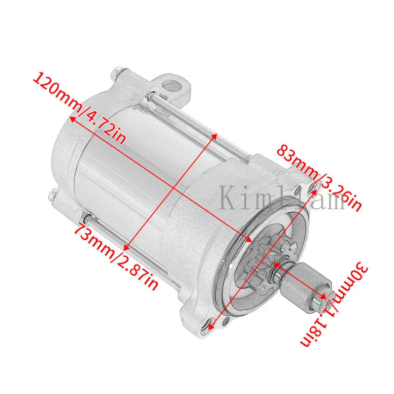 Taiga Snowmobile Patrul 550 SWT Varyag 550 9 Teeth Starter Motor