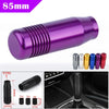Car Aluminum Purple Manual Gear Stick Shift Knob