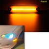 Mazda Miata MX-5 4 Pcs Smoked LED Side Marker Light Lens (1990-2005)