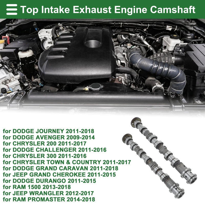 DODGE JOURNEY Air Intake Exhaust Engine Camshaft (2011-2018)