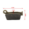YAMAHA YZ125, YZ250, YZ450 Rear Brake Pads (2003-2021)