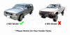 Toyota Hilux MK3 (2WD) Mud Flap Fender (1992-1997)