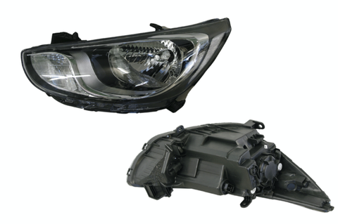 Headlight Left Hand Side FOR Hyundai Accent RB 2011-2014