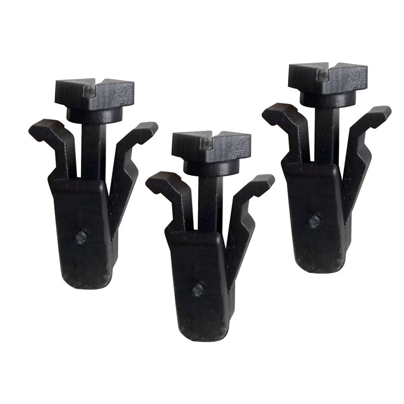 Nissan 10 x Black Bumper Hood Grille Retainer Clips