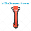 Car Safety Emergency Hammer Window Glass Breaker & Seat Belt Cutter