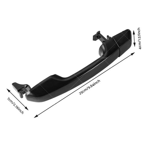 Toyota Prado J150 Outer Door Handle  Black (2009-2020)