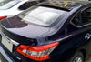 Nissan Sentra 2013-2019 Glossy Black 4-Door Rear Roof Spoiler Wing