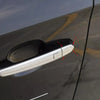 Cadillac ATS XTS CT6 CTS 4x Door Lock Cylinder Chrome Cover Trim Cap