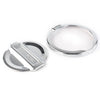 Jeep Wrangler JL (2018-2019) Chrome Oil Fuel Tank Cap Cover Trim