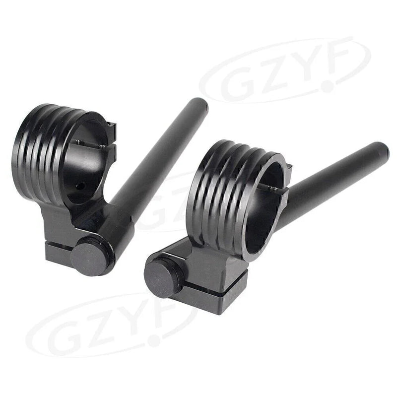 Motorcycle 36mm Black Clip On Handlebar Fork Tubes (Universal)