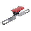 Motorcycle LED Brake Tail Light License Plate Mount Holder Bracket