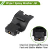 Toyota Sienna, Venza Windshield Washer Nozzle  Black (2004-2023)