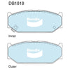Suzuki Swift GCT Front Disc Brake Pads Set (2005 - 2011)